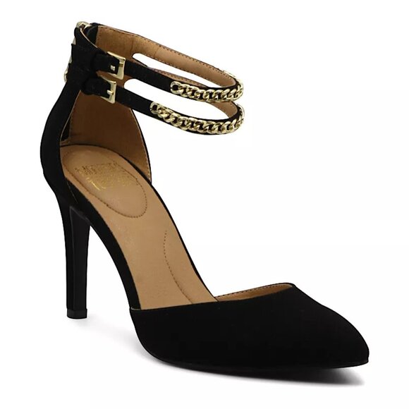 MOOTSIES TOOTSIES ANJEL WOMENS BLACK PUMPS SIZE 7.5  NEW IN BOX - Picture 1 of 14